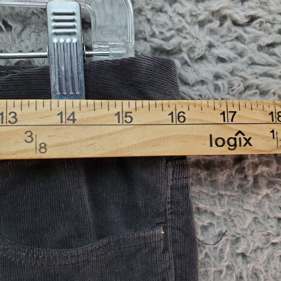 Banana Republic Jeans Womens 28 Gray Stretch Corduroy Straight Leg - Picture 6 of 10